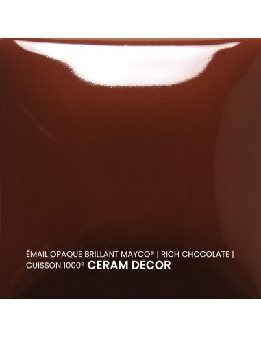 FN029 Email opaque brillant Rich chocolate | MAYCO