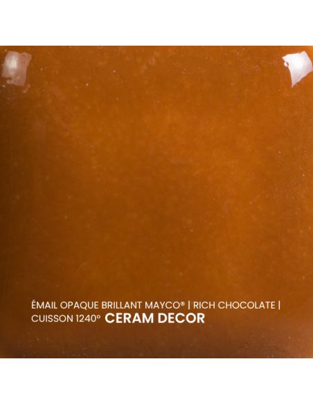FN029 Email opaque brillant Rich chocolate | MAYCO