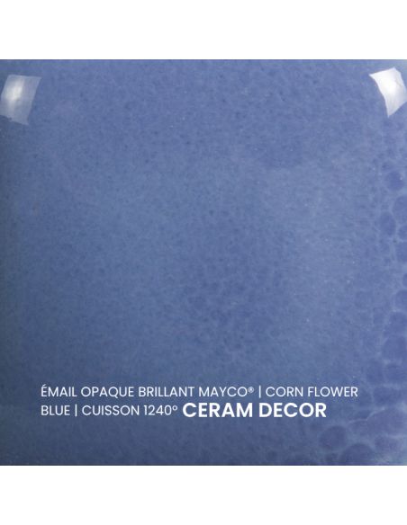 FN031 Email opaque brillant Corn flower blue | MAYCO