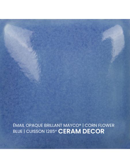 FN031 Email opaque brillant Corn flower blue | MAYCO