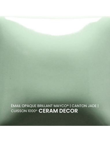 FN032 Email opaque brillant Canton Jade | MAYCO