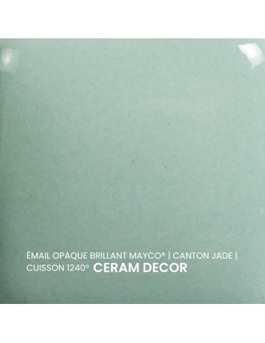 FN032 Email opaque brillant Canton Jade | MAYCO