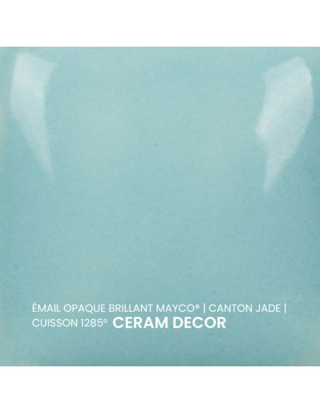 FN032 Email opaque brillant Canton Jade | MAYCO