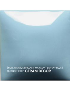 FN034 Email opaque brillant Big sky blue | MAYCO