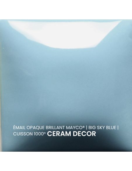 FN034 Email opaque brillant Big sky blue | MAYCO