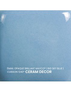 FN034 Email opaque brillant Big sky blue | MAYCO 2