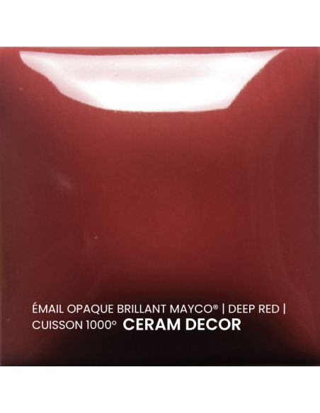FN035 Email opaque brillant Deep red | MAYCO