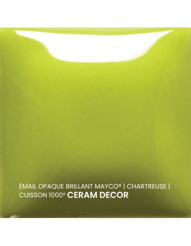 FN037 Email opaque brillant Chartreuse | MAYCO