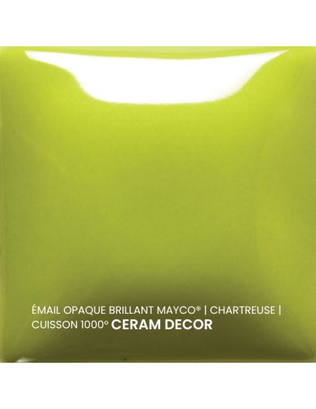 FN037 Email opaque brillant Chartreuse | MAYCO