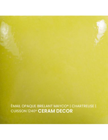 FN037 Email opaque brillant Chartreuse | MAYCO