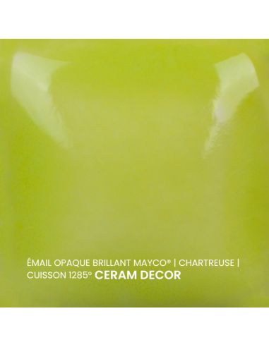 FN037 Email opaque brillant Chartreuse | MAYCO