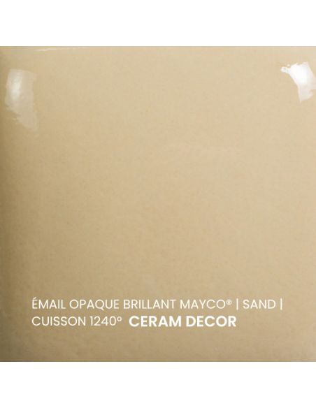 FN038 Email opaque brillant Sand | MAYCO