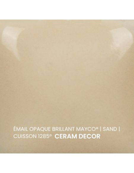 FN038 Email opaque brillant Sand | MAYCO