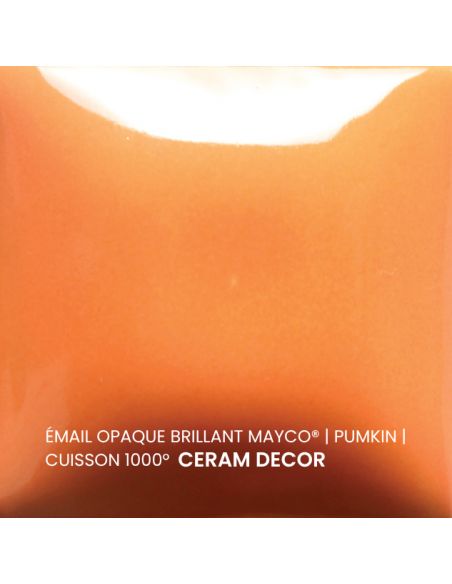 FN040 Email opaque brillant PUMKIN | MAYCO