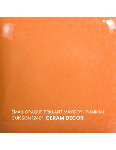 FN040 Email opaque brillant PUMKIN | MAYCO