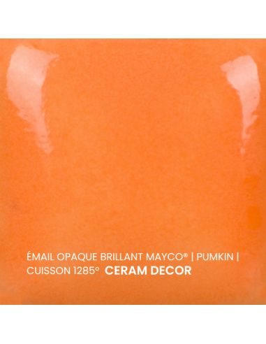 FN040 Email opaque brillant PUMKIN | MAYCO