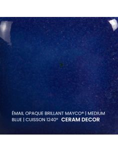FN041 Email opaque brillant Medium blue | MAYCO 2