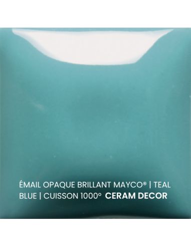 FN042 Email opaque brillant Teal blue | MAYCO