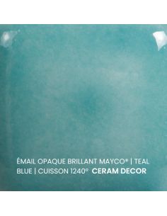 FN042 Email opaque brillant Teal blue | MAYCO 2