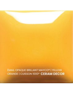 FN044 Email opaque brillant Yellow orange | MAYCO