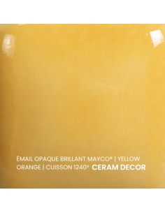 FN044 Email opaque brillant Yellow orange | MAYCO 2