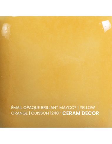 FN044 Email opaque brillant Yellow orange | MAYCO