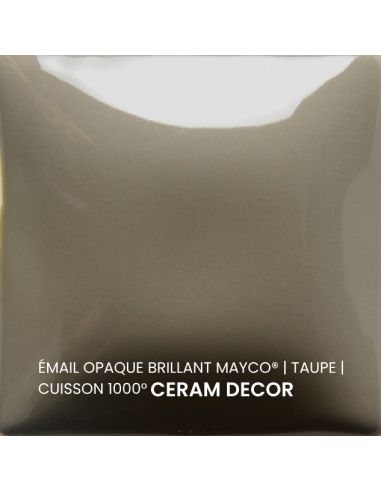 FN045 Email opaque brillant Taupe | MAYCO