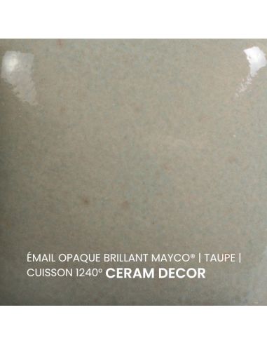 FN045 Email opaque brillant Taupe | MAYCO