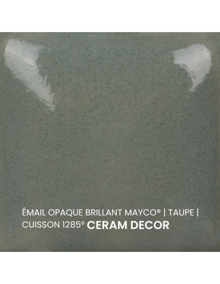FN045 Email opaque brillant Taupe | MAYCO