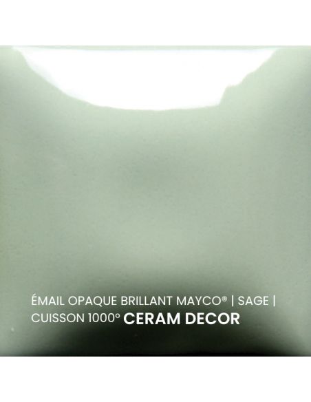 FN046 Email opaque brillant Sage | MAYCO