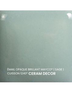 FN046 Email opaque brillant Sage | MAYCO 2