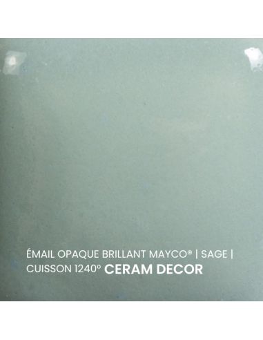 FN046 Email opaque brillant Sage | MAYCO