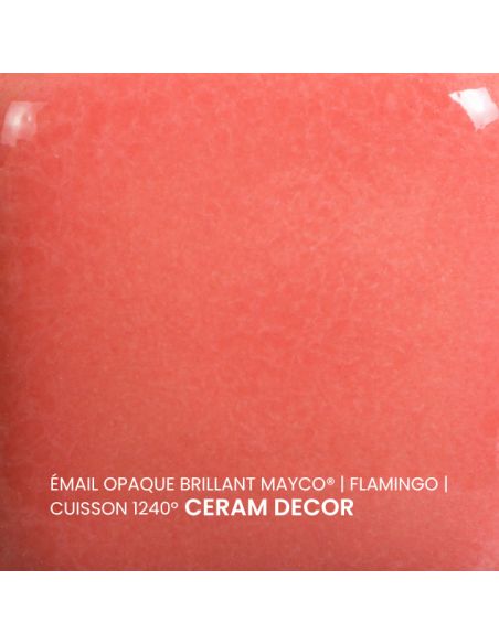 FN049 Email opaque brillant Flamingo | MAYCO