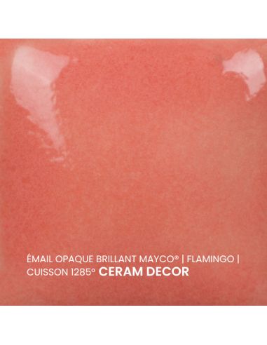 FN049 Email opaque brillant Flamingo | MAYCO