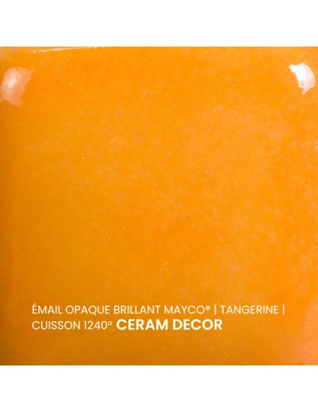 FN052 Email opaque brillant Tangerine | MAYCO