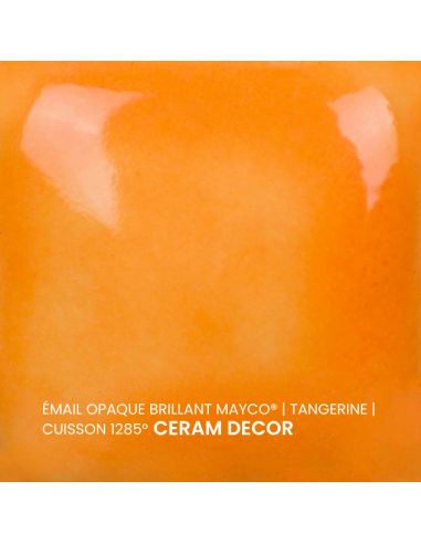 FN052 Email opaque brillant Tangerine | MAYCO