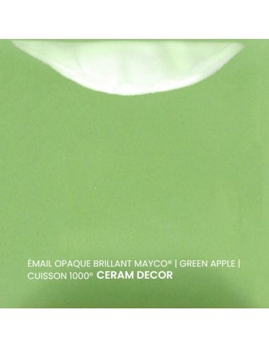 FN058 Email opaque brillant Green apple | MAYCO