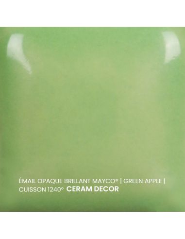 FN058 Email opaque brillant Green apple | MAYCO