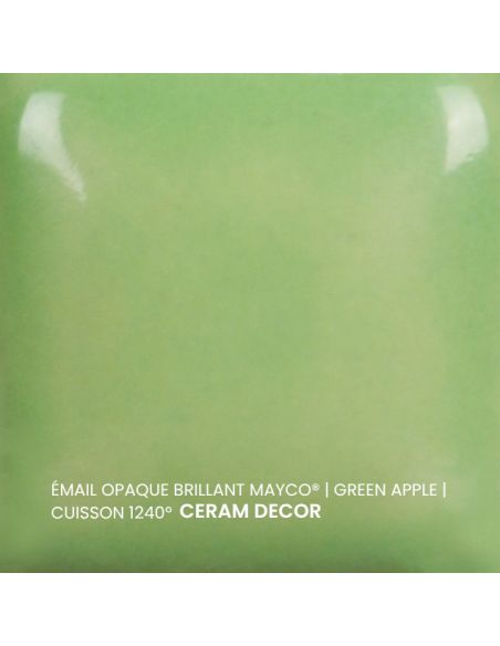 FN058 Email opaque brillant Green apple | MAYCO