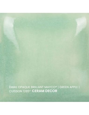 FN058 Email opaque brillant Green apple | MAYCO