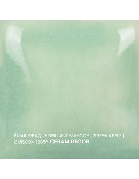 FN058 Email opaque brillant Green apple | MAYCO