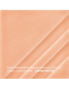 FN208 Email transparent brillant Crystal coral | MAYCO