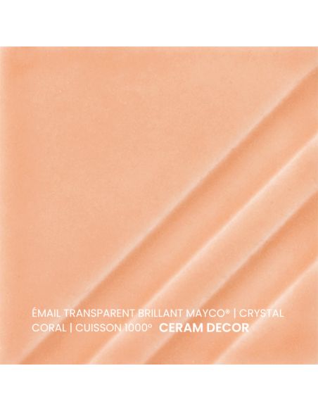 FN208 Email transparent brillant Crystal coral | MAYCO