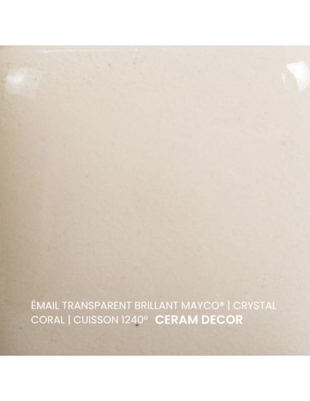 FN208 Email transparent brillant Crystal coral | MAYCO