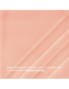 FN209 Email transparent brillant Floral pink | MAYCO