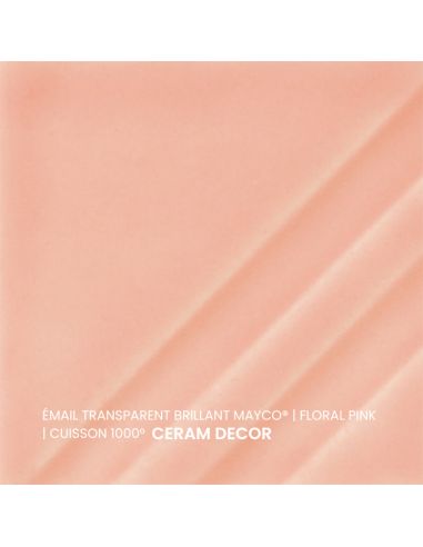 FN209 Email transparent brillant Floral pink |...