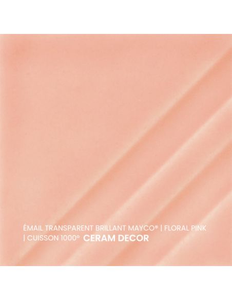 FN209 Email transparent brillant Floral pink | MAYCO