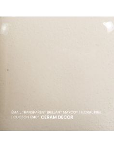 FN209 Email transparent brillant Floral pink | MAYCO 2