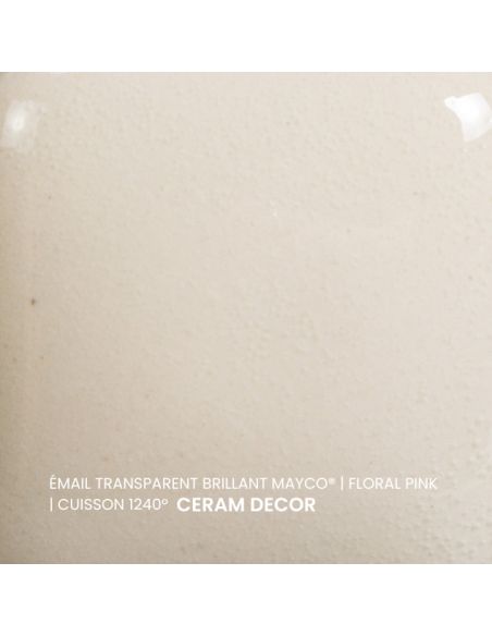 FN209 Email transparent brillant Floral pink | MAYCO