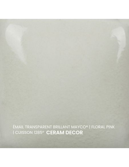 FN209 Email transparent brillant Floral pink | MAYCO
